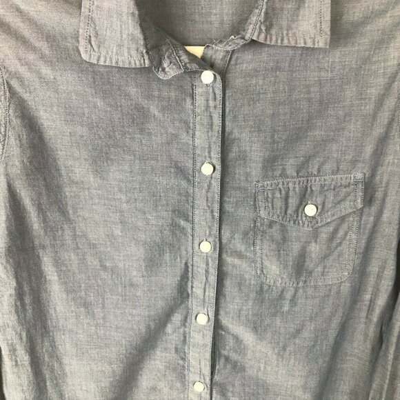 J.CREW Chambray Tunic Top - Picture 5 of 9